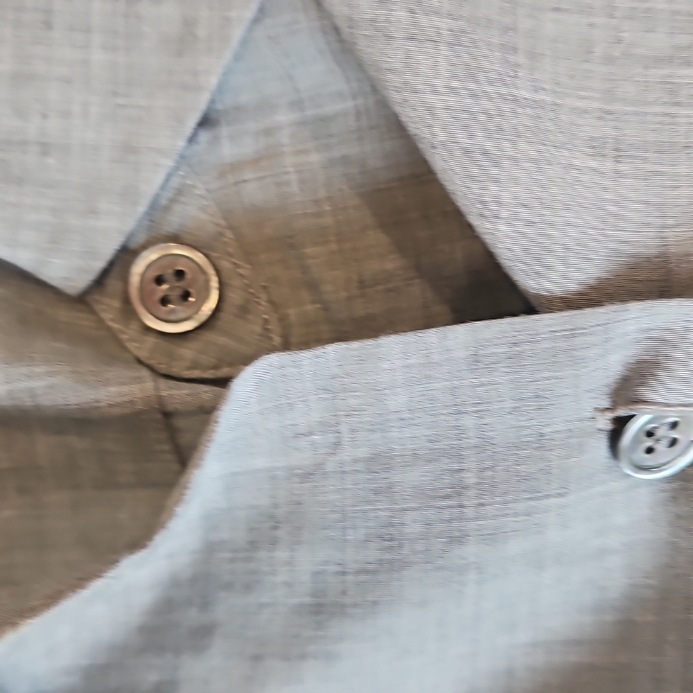 Theory Classic, Lightweight Button Down Cotton Sm… - image 3